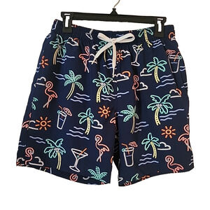 Chubbies The Neon Lights Classic Swim Trunks size Small